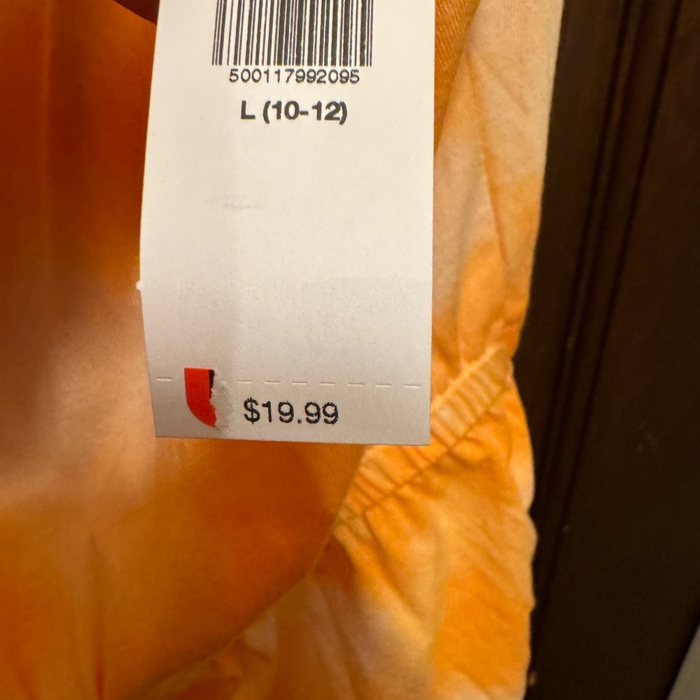 Girls Size 10-12 Old Navy Orange Romper (NEW) - Picture 6 of 9